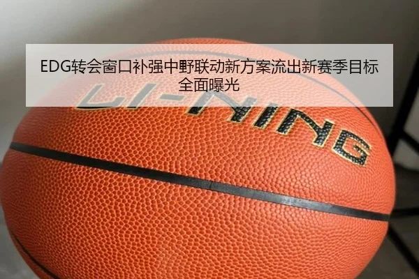 EDG转会窗口补强中野联动新方案流出新赛季目标全面曝光